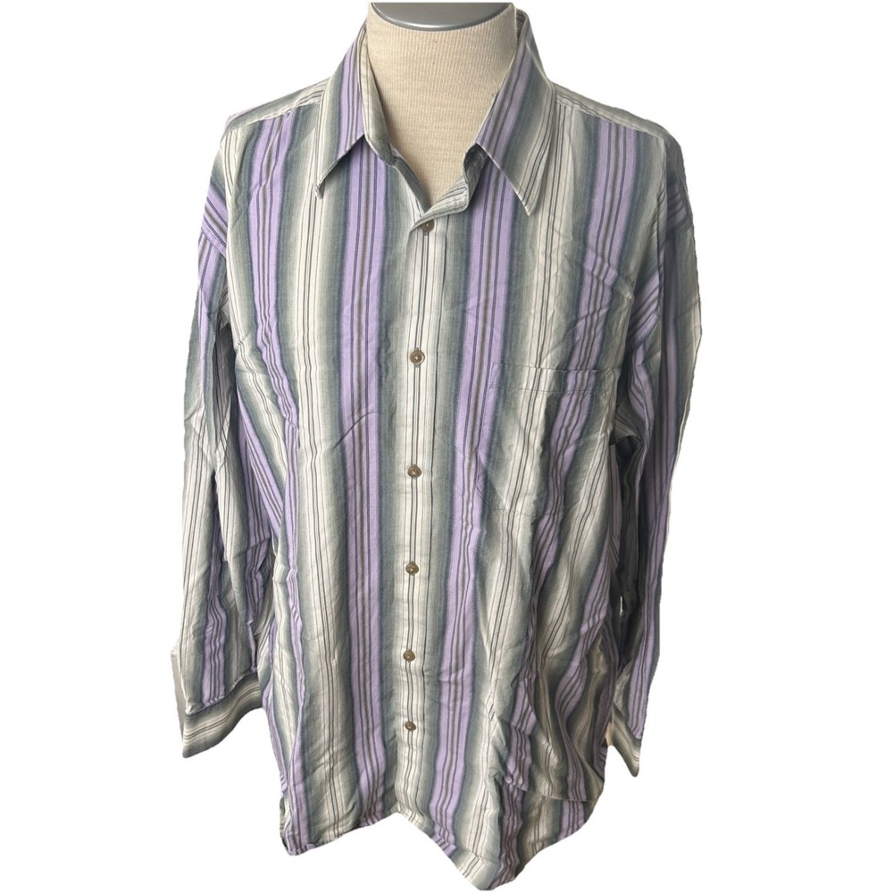 Joseph Abboud XL Long Sleeve Shirt Mens Button